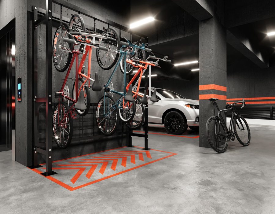 Bicicletário — Residencial Connect Saira